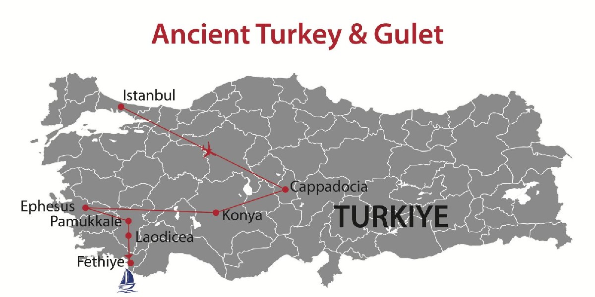 Ancient Turkey & Gulet