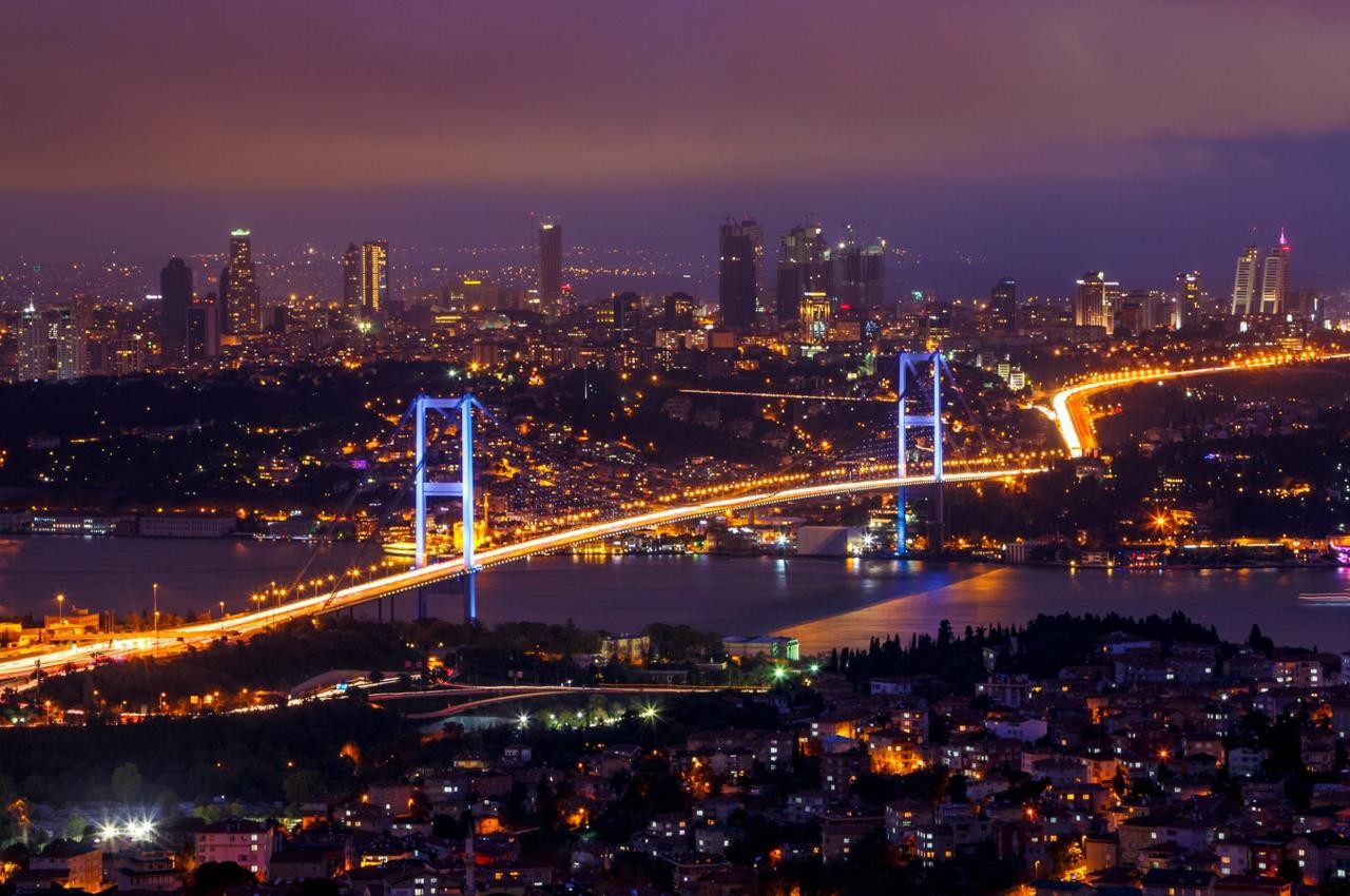 Istanbul Bosphorus by Night