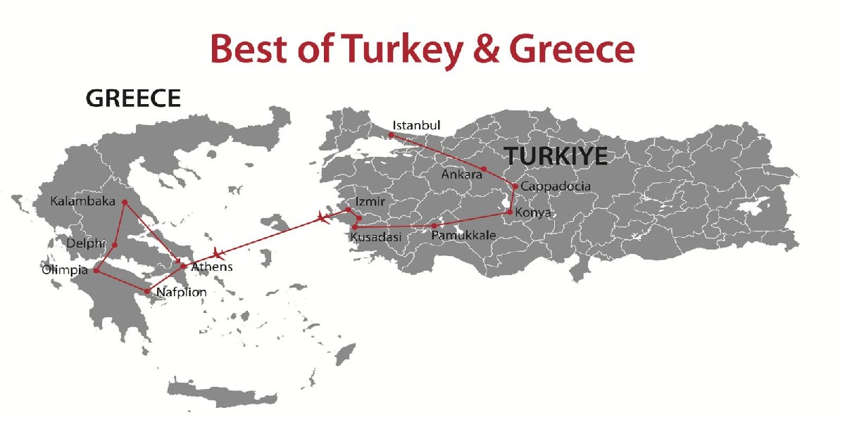 Best of Turkey and Greece Tour