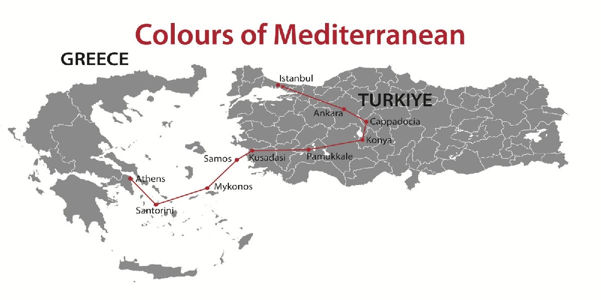 Colours of Mediterranean Tour
